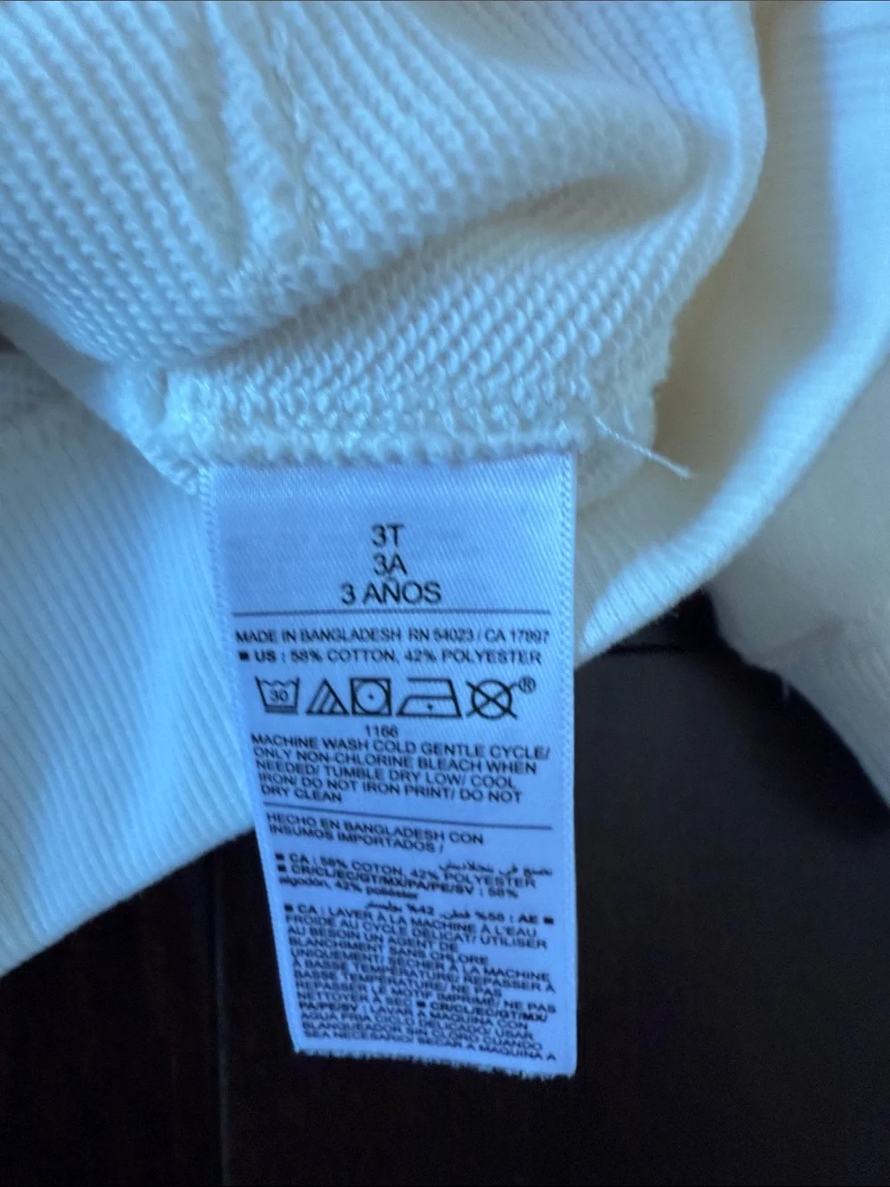 Great Bundle of Old Navy White & Orange Ombre Lightweight Hoodie with Palm Tree
